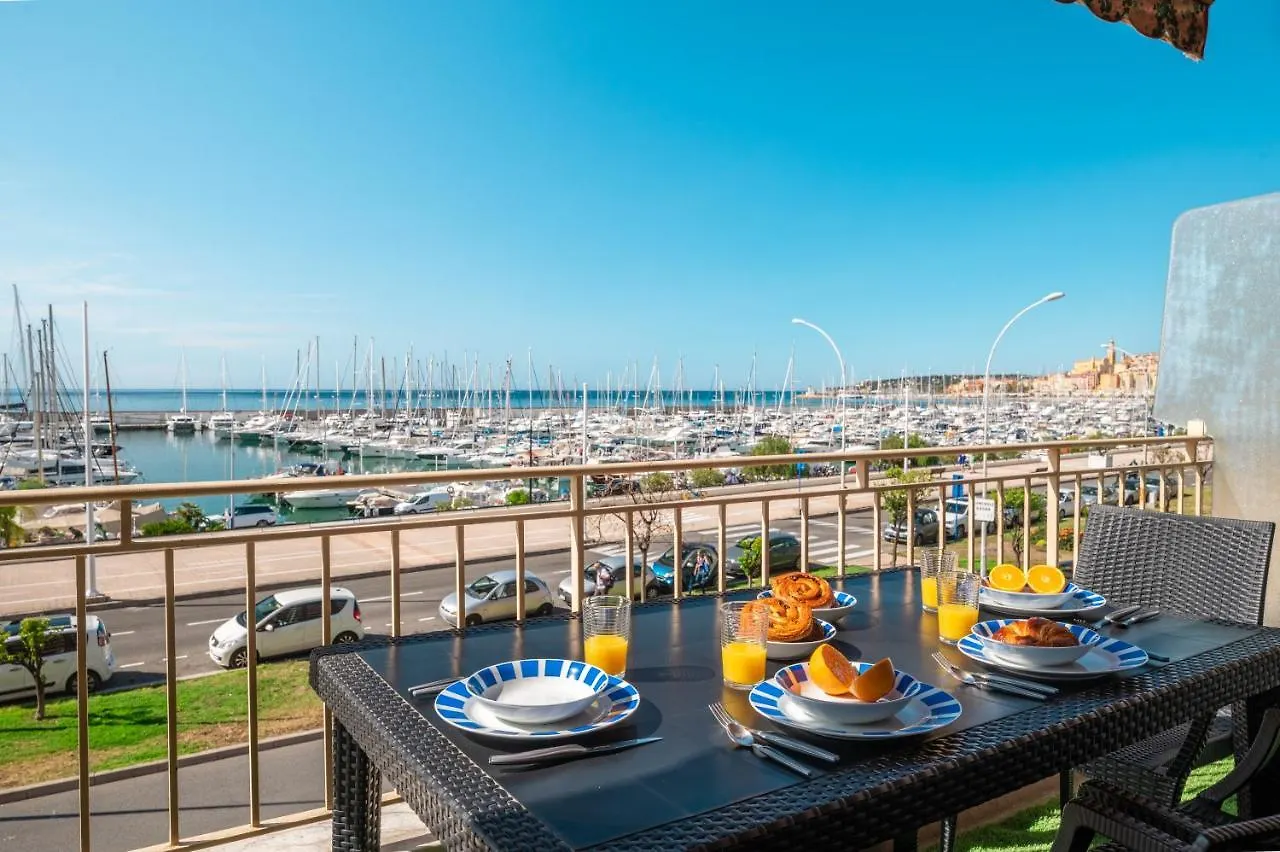 La Grande Palmeraie - Spacieux Studio Avec Vue Mer, Terrasse, Port De Garavan Menton